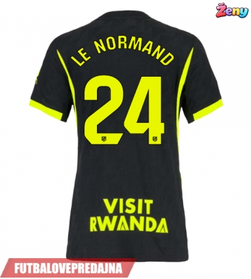 Lacne Ženy Futbalové dres Atletico Madrid Robin Le Normand #24 2026-27 Krátky Rukáv - Preč